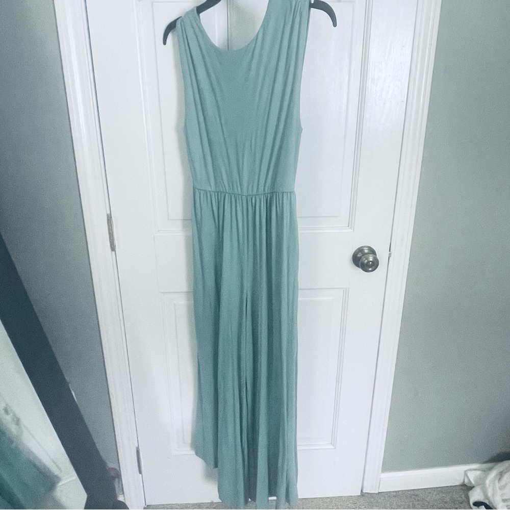 Elegant Teal Maxi Dress